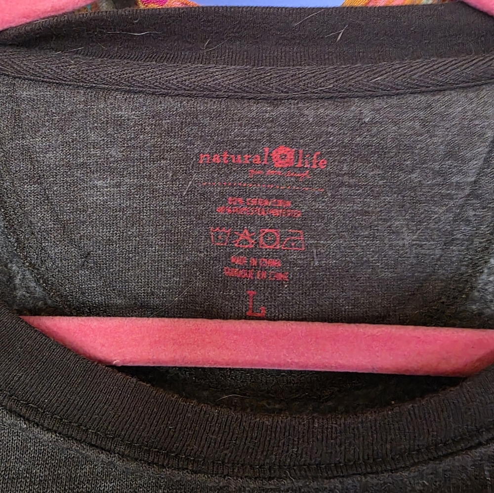 NATURAL LIFE SWEATSHIRT WITH POCKETS - Picture 4 of 4